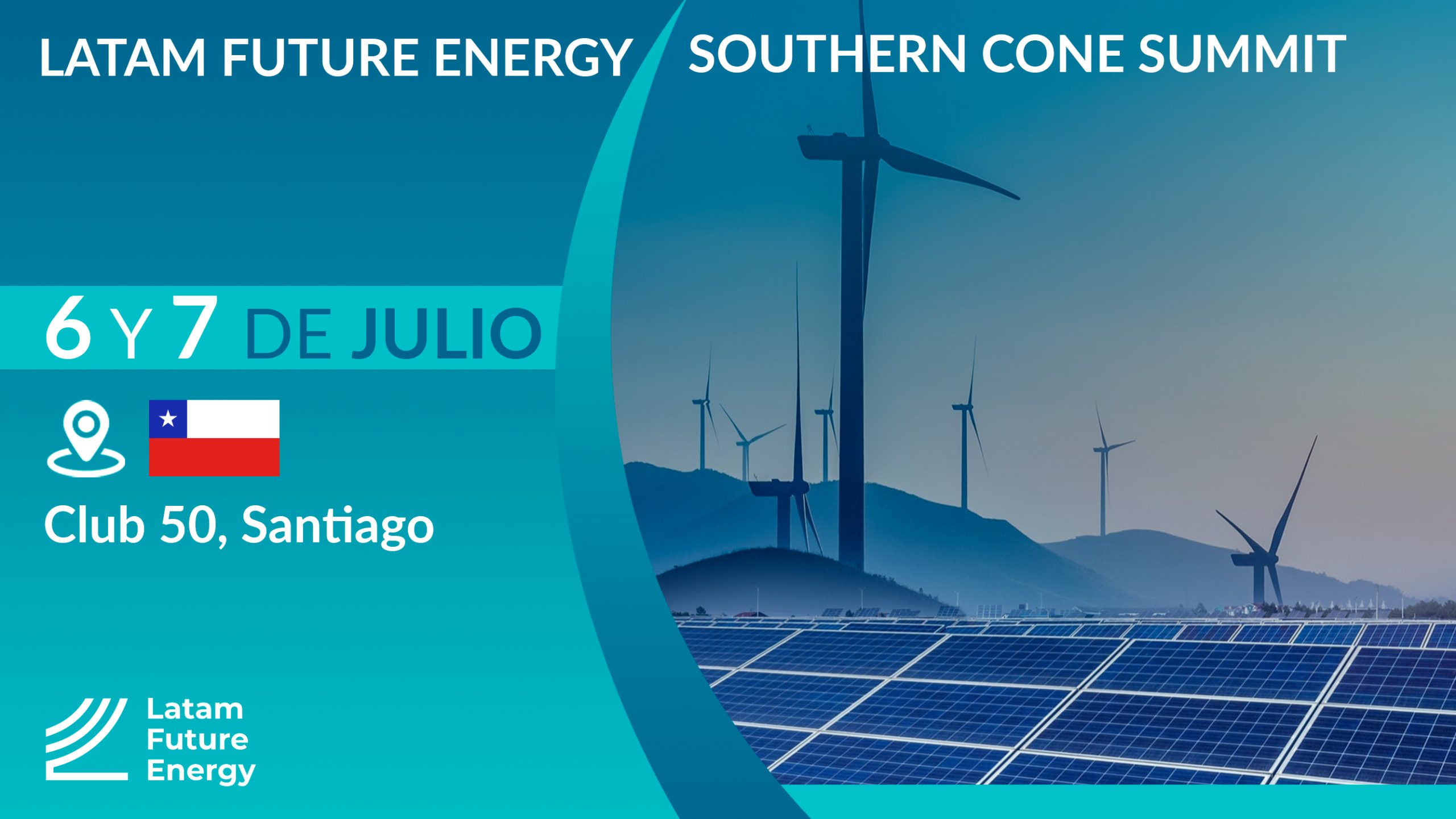 6 y 7 de julio: Llega a Chile un nuevo evento de Latam Future Energy